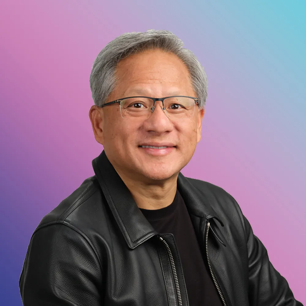 Headshot of Jensen Huang, NVIDIA President and CEO