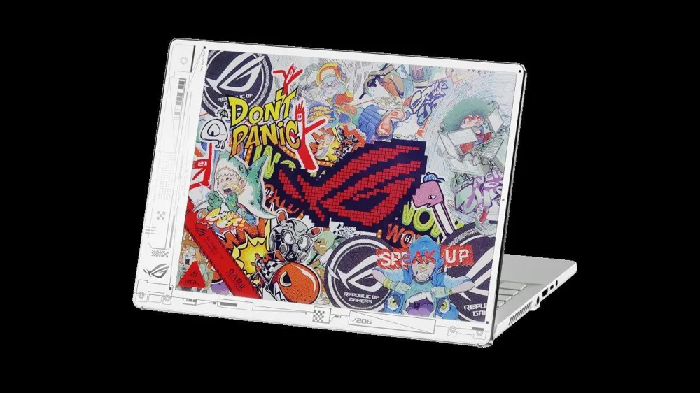 Project Dali: An ROG laptop with a customizable e-ink lid